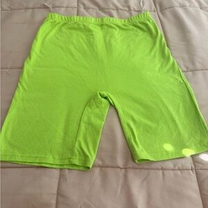 SHEIN Bright Green Shorts
